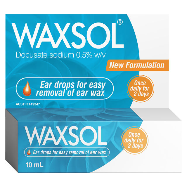 Waxsol Ear Drops 5% 10ml