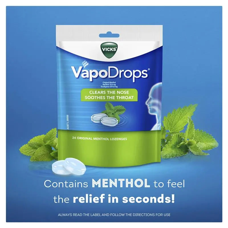 Vicks Vapodrops Original 24