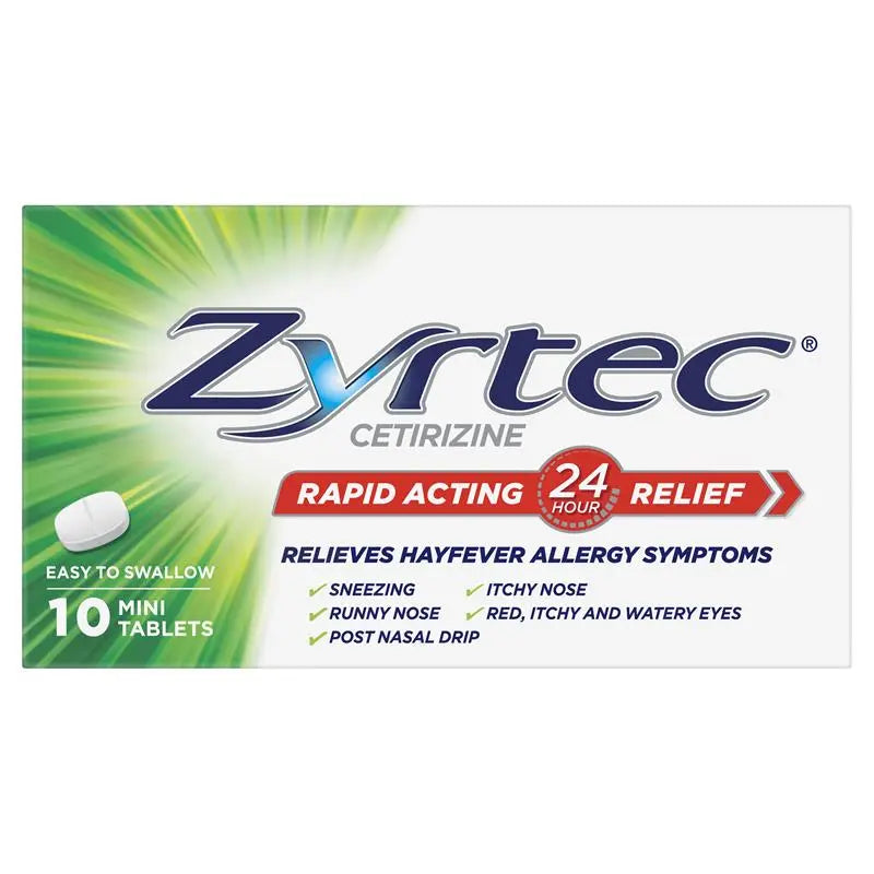 Zyrtec Tablets 10 mg