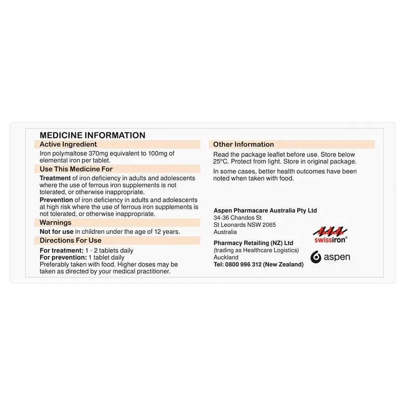 Maltofer Iron Supplement Tablets 100 mg