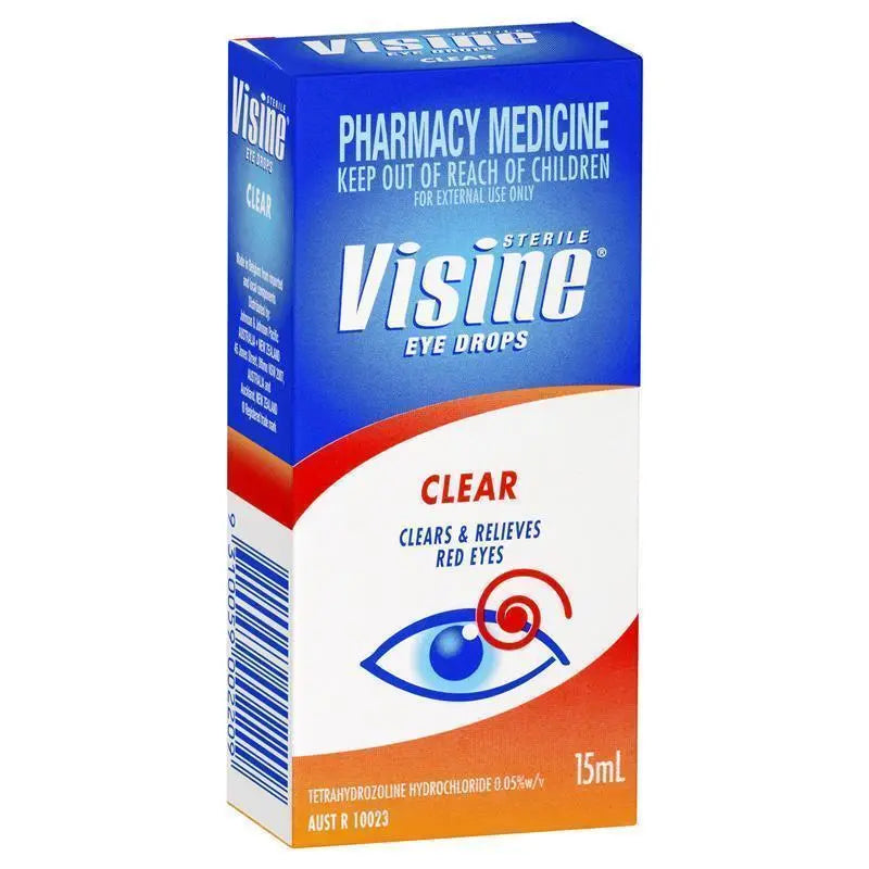 Visine CLR Eye Drops 0.05% 15ml