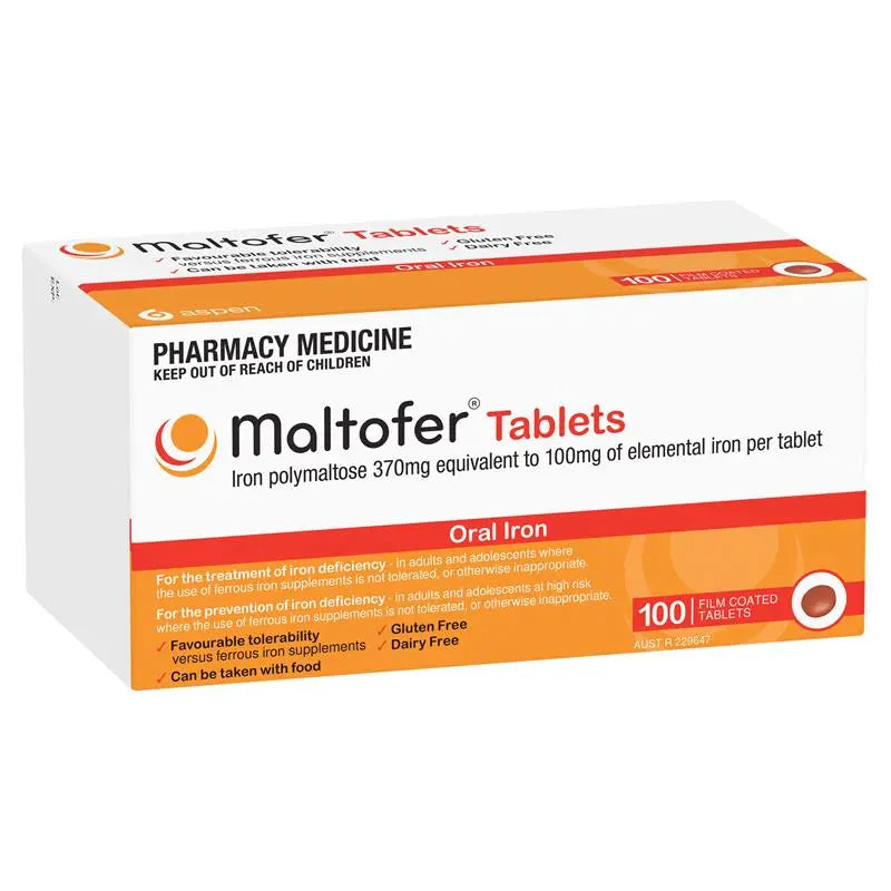 Maltofer Iron Supplement Tablets 100 mg