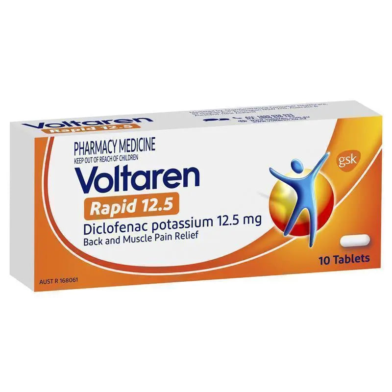 Voltaren Rapid 12.5, Pain Relief Tablets