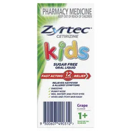 Zyrtec Solution 1 mg/mL