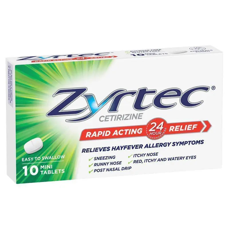 Zyrtec Tablets 10 mg
