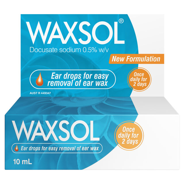 Waxsol Ear Drops 5% 10ml